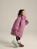 DOG Ropa Infantil Chaqueta de Plumas Chaqueta de Plumas Estilo Western para Niñas 2024 Nueva Chaqueta de Invierno para Salir 85 Terciopelo