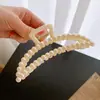 Série Pérola de Presilhas para Mulheres, de Alto Padrão e Elegantes, Presilhas de Cabelo para a Parte de Trás da Cabeça, Presilhas Jacaré, Presilhas de Cabelo, Presilhas de Franja High Skull