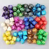 Juego de Mesa Digital Dados Prtg Juego Grupo de Juego Acrílico Dnd DIY Multilado Transfronterizo Llavero Colgante
