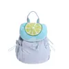 Mochila de Verano Transfronteriza Color Contraste Dopamina Bolso de Mujer para Viajar Ligero al Aire Libre Mochila de Dibujos Animados para Niña Mochila Escolar Linda