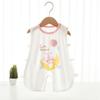 Pinch FunVerano Bebé Chaleco Delgado Tencel Mameluco para Recién Nacido Traje para Gatear Ropa de Bebé Pipa Abertura en la Entrepierna
