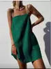 2026 Novo Vestido de Alça Estilo Linho de Algodão para Comércio Exterior Transfronteiriço, Vestido de Verão Confortável de Alta Qualidade para Mulheres