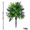 Atacado do Fabricante Transfronteiriço Grama Lavanda Lua Artificial de Alta Qualidade para Decoração de Casa, Jardim de Mesa Interno e Plantas de Pátio