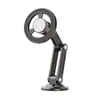 Soporte para teléfono móvil de coche plegable con fuerte succión magnética para comercio exterior, rotatorio, sonido mecánico, antivibración, marco de soporte universal estable