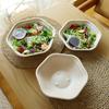 Lonchera desechable de pulpa, lonchera degradable, lonchera para fitness, comida rápida, comida para llevar, sushi, ensalada, comida ligera, paquete de caja