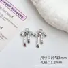 Vitalidad Dopamina Encaje Dulce Mariposa Combinado con Colgante de Aleación Pendiente Hecho a Mano DIY Colgante Pendientes Collar Accesorios Material
