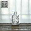Mini Vaso de Vidro Francês Transparente Relevo Hidropônico Flores Arranjo de Flores Casamento Decoração de Mesa Enfeites Atacado
