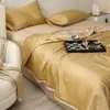 Juego de Edredón de Verano Lenzing Tencel de Cuatro Piezas Lyocell Sedoso Fresco Edredón para Aire Acondicionado Individual/Doble Dormitorio Edredón Delgado
