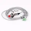 Medidor de longitud de hilo para máquina de tejer circular grande ZW100, dispositivo de detección de longitud de hilo de trama, medidor de longitud de hilo recargable, dispositivo de medición de hilo de agujas múltiples, accesorios de tejer