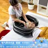 Nuevo Producto en Stock Lavabo Inflable de PVC para Champú Portátil Hospitalario Cuidado de Pacientes Cabello con Almohada Posición Horizontal Drenaje Fácil