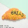 Pegatinas Grandes para Refrigerador de Tostadas de Pizza Gourmet Accesorios de Resina Juguetes de Comida Pegatinas de Pared DIY Accesorios para Fundas de Teléfono Accesorios Lote