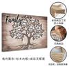 Temu Más Vendido Pintura Colgante de Dormitorio de Árbol Genealógico Personalizado Lienzo de Inyección de Tinta Núcleo Pintura Decorativa Moderna Simple para Sala de Estar