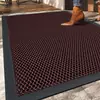 Capacho de entrada de villa capacho elástico para porta de entrada de casa tapete antiderrapante para pés tapete para limpar sujeira da entrada tapete resistente a manchas