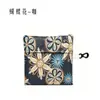 Nova Bolsa Quadrada Portátil Moda Poliéster de Baixo Carbono Sacola de Compras Armazenamento Portátil Bolsa Dobrável Morango Impressão Publicitária LOGO