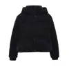 Venta al por mayor transfronteriza Invierno 2025 Nueva moda Versátil Casual Simple con capucha Grueso Cálido Algodón Chaqueta de Algodón para Mujer