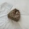 Bolsa Feminina de Bolinhas 2026 Novo Estilo Bolsa de Ombro Alta Estética Personalidade para o Dia a Dia Elegante Pequena Quadrada Bolsa de Mão Retrô