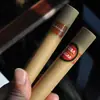 Cigarro de simulação adereços modelo de fumaça tira charuto cubano falso inteiro brinquedo de performance performance tiranos locais corrente de ouro grande