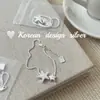 Coreia do Sul Namdaemun Joias de Prata Atacado Prata Esterlina S925 Pulseira Estrela Cintilante Estilo Temperamento Gentil de Fada