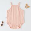Macacão Triângulo Sling de Verão para Bebê Algodão Puro Proteção da Barriga Roupa de Uma Peça Colete de Verão para Recém-Nascido Venda Quente Transfronteiriça