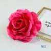Flor de rosa gema tecido de seda grande parede de rosas com flor adereços de casamento flores decorativas atacado cesta de flores arranjo de flores