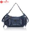Angelkiss Verão Nova Bolsa de Ombro Casual Feminina Jeans Combina com Tudo Moda Retrô Transversal Bolsa Pequena