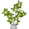 Galho Artificial de Horsewood Planta Suspensa Estilo Japonês Ornamento Decorativo para Sessões de Fotos Decoração Nórdica Planta Verde Falsa de Alto Padrão