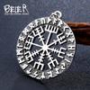Beier comércio exterior retro jóias mito o pai dos deuses aoding Luen carta pingente aço inoxidável Viking Pendant