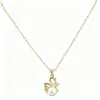 Collar de Perlas Naturales de Agua Dulce Cisne para Mujer, Estilo Nuevo, Cobre Chapado en Oro, Lujo Ligero, Cadena para Clavícula de Alta Gama, Collar de Perlas de Nicho