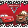 Novo Dropshipping Transfronteiriço Carros Quarto Infantil Decoração Desenho Animado Parede Festa Aniversário Tema Banner Bolo