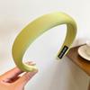 Diadema Infantil de Acrílico Colorida para Niñas Nuevo Estilo 2025 Diadema de Ala Ancha Pasador Lindo Goma para el Cabello Accesorios para la Cabeza de Bebé