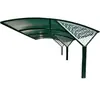 Toldo para Cochera Exterior Toldo para Patio de Villa Cochera Impermeable Protector Solar Soporte Personalización