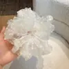 Estilo Oni Grande Tigela Cordão de Quadril 2025 Novo Estilo Estilo Francês Malha Estilo Fada Versátil Flor de Cabelo Oversized Faixa de Quadril Adorno de Cabeça