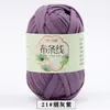 Línea de hilo de tela al por mayor de fábrica Hyun-A con gancho hecho a mano material DIY bolsa línea de tela de color al por mayor en stock
