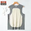 Comercio Exterior Chaleco Cálido de Terciopelo Alemán para Hombre Forrado de Lana Engrosado Otoño e Invierno Sin Costuras Cómodo Camiseta Base Ropa de Otoño Chaleco Chaleco