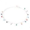 Joyería Transfronteriza Europea y Americana Estilo Bohemio Color Borla Colgante Tobillera Diseño Nicho Combinable Tobillera Femenina