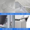 Cuatro panes tres panes fábrica de origen protector solar impermeable cubierta antipolvo apertura del agitador cubierta de lavadora plateada de un solo lado