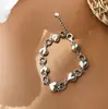 Corea del Sur Moda Dongdaemun Nuevo Anillo Personalidad Trendy Retro Pulsera de Amor Celebridad de Internet Diseño Elegante Pulsera para Mujer