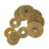 Venta al por mayor del fabricante 4.2cm 6cm Monedas de los Cinco Emperadores Monedas de Cobre Shunzhi Qianlong Kangxi Monedas de Cobre Monedas de Cobre Antiguas de Imitación