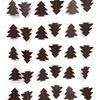Adornos Colgantes de Navidad Adornos Colgantes Tridimensionales para Árbol de Navidad Colgante de Flores de Cuerda de Papel Suministros de Decoración Colgante para Fiesta de Navidad