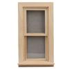 1:Casa de muñecas de 12 pulgadas, casa de muñecas de madera, casa pequeña, puertas y ventanas decorativas, ventana simple de empuje hacia arriba y hacia abajo, lisa, en blanco