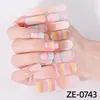 Zhengxiang pegatinas de uñas de dibujos animados nuevas transfronterizas lindas película de esmalte de uñas impermeables amor ins pegatinas de uñas pequeñas frescas