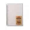 Nuevo cuaderno de 26 agujeros 20 agujeros varilla de bombeo de PP libro de cambio de página de hojas sueltas rejilla desmontable nota para bolígrafo A5B5 libro de hojas sueltas