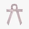 Scrunchie de Bolinhas de Alto Padrão Estilo Francês, Elástico de Renda Versátil para Mulheres, Adequado para Penteados de Coque, Acessório de Cabelo
