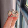 Broche Estilo Coreano Nuevo 2023 Individualidad Pareja Corona Diamante Completo Temperamento Pin Aleación Electrochapada Accesorios de Joyería