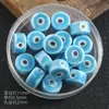 Cuentas Espaciadoras de Colores Ojo de Diablo Cuentas de Cerámica Pulsera Materiales DIY Accesorios para Joyería Cadena para Teléfono Cuentas Sueltas