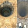 Máquina de Perfuração Helicoidal Modificada para Cavar Solo, Cavar Buracos e Máquina de Cravação de Estacas, Escavadeira com Broca Helicoidal Modificada para Formar Cabeça de Estaca, Martelo de Demolição