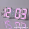 Reloj Digital LED 3D Inteligente Reloj Despertador Electrónico Transfronterizo Reloj de Pared para Sala de Estar Temperatura Interior