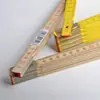 Fornecimento do Fabricante de Régua Dobrável de Plástico 1m de Comprimento Régua Dobrável Régua de Artesanato Régua Especial para Construção Pedreiro