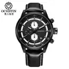 Ochstin/Augusten Novo Relógio Masculino Multifuncional Casual de Negócios Relógio de Quartzo