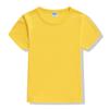 Camiseta infantil de cuello redondo de secado rápido ropa de actividad para jardín de niños junior sudadera con LOGO estampado impresión de camisetas publicitarias venta al por mayor